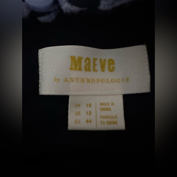 Maeve by Anthropologie Quinn Daisy Floral Lace Tank Top size 12 - Picture 7 of 10